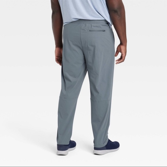 Men's 360 Lifestyle Drawstring Pants - All In Motion Gray XL Moisture Wicking - Picture 2 of 13